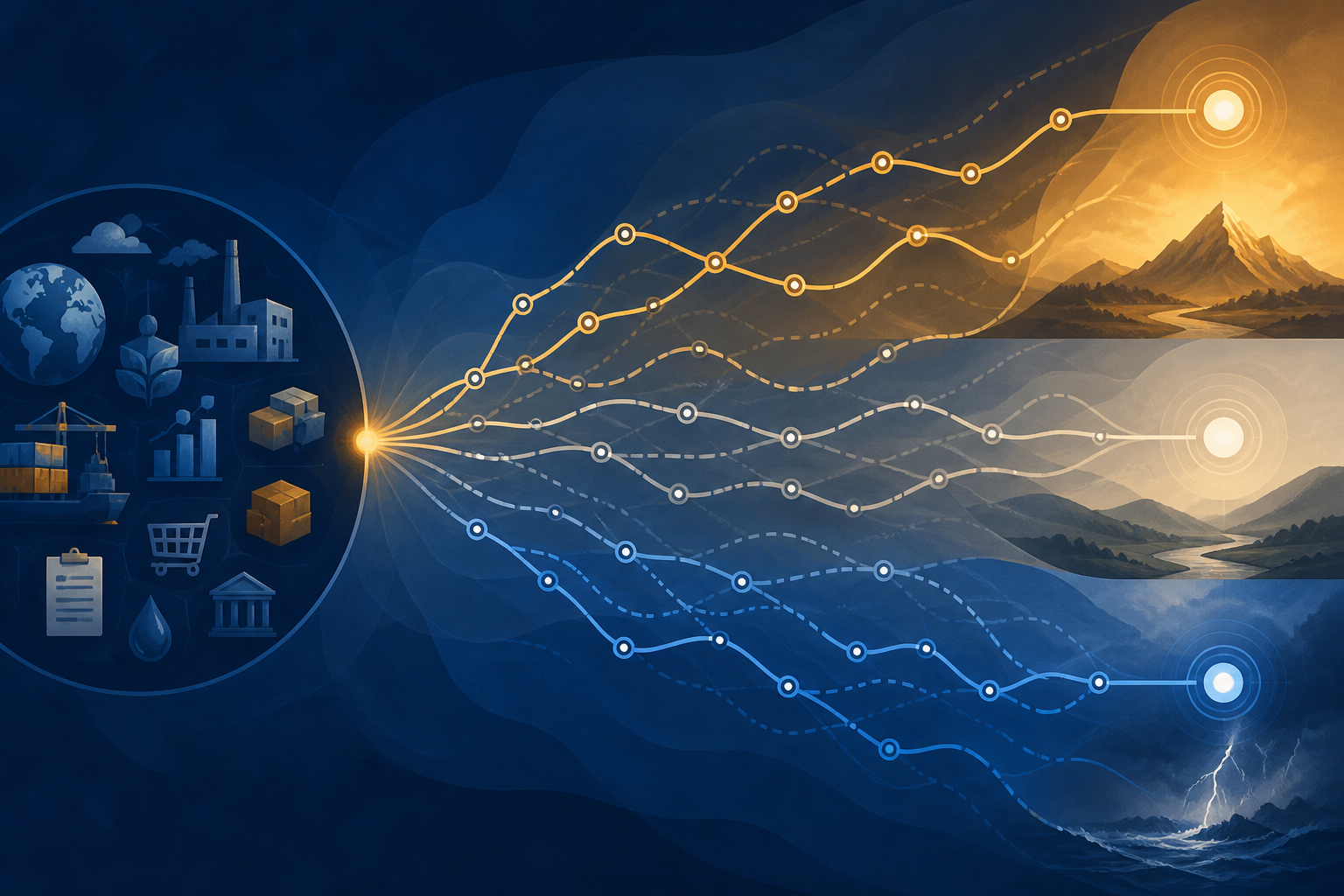 Original editorial illustration explaining how to use valuation sensitivity analysis
